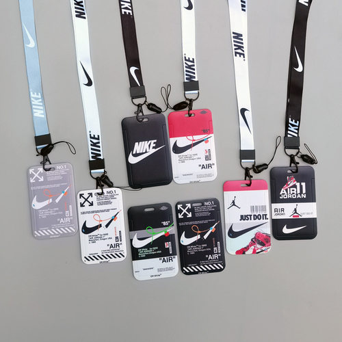 潮牌卡套学生饭卡ins证件保护套校园卡情侣款钥匙扣公交卡