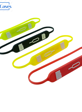 SIM卡收纳线便携 S-keeper手机取卡针收纳包旅行出国防丢硅胶绑带