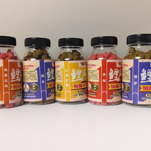 丸美享钓鲤豆豆秒沾豆升级加量版现在约210粒小瓶的150粒本味