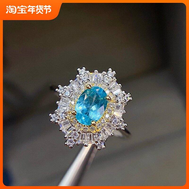 s925纯银戒指空托简约空托银托