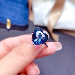 925银心形戒指托4*45*56*67*78*89*910*1011*1112*1213*1315*15mm