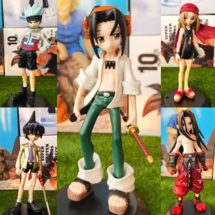 动漫通灵王现货手办模型摆件多角色麻仓叶人偶收藏玩具桌面装饰品