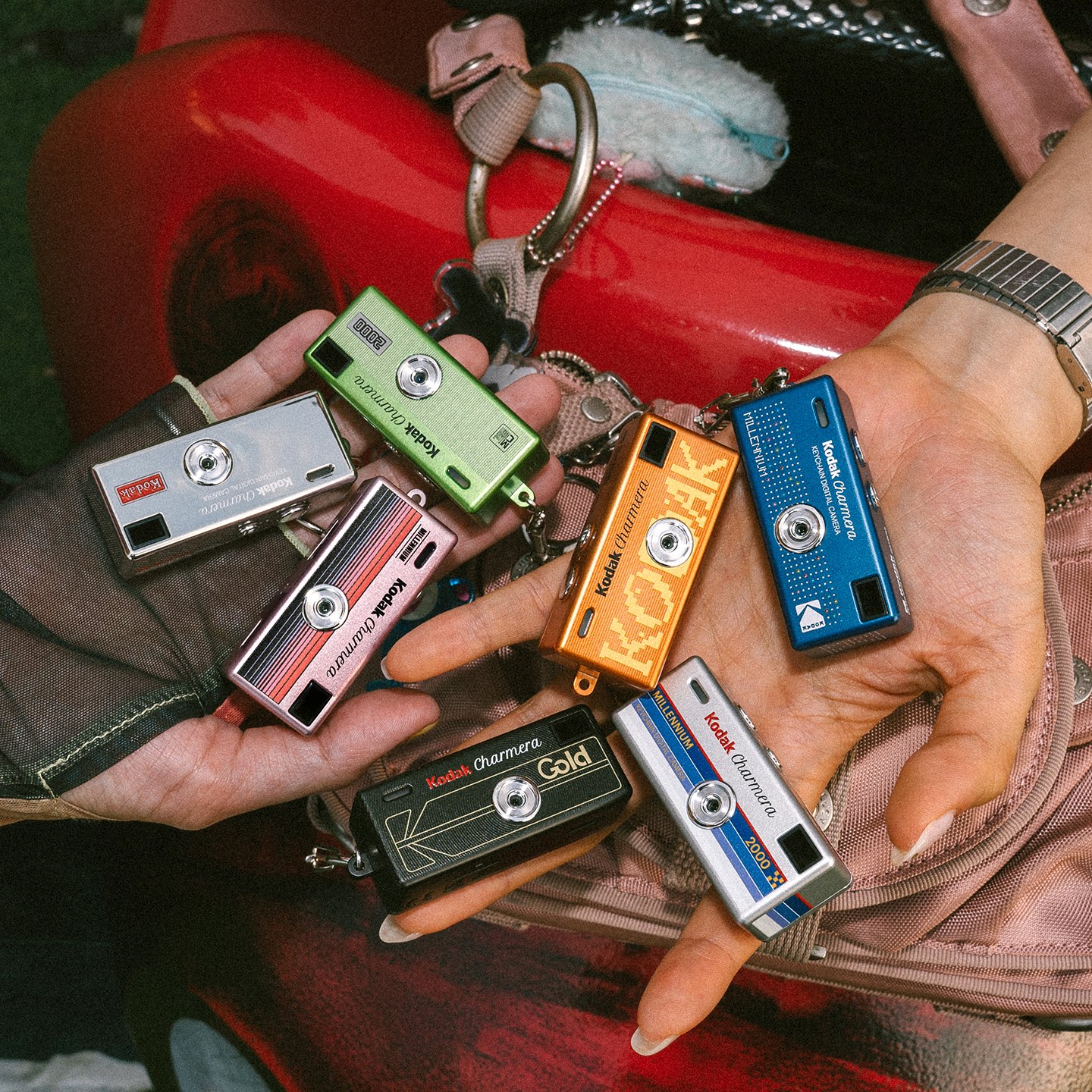 现货柯达Kodak Charmera MILLENNIUM 2000 钥匙圈数位相机盲盒ccd图片