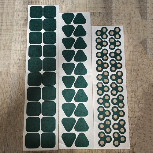 18650青稞纸品字形三角形青稞纸