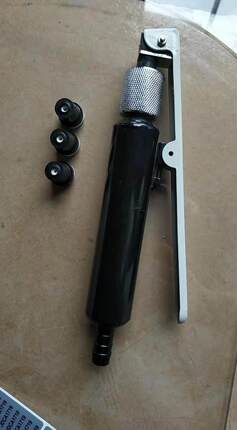 小型自动手动喷砂机枪头 通用款喷枪 加仑配件喷砂枪陶瓷喷嘴喷头