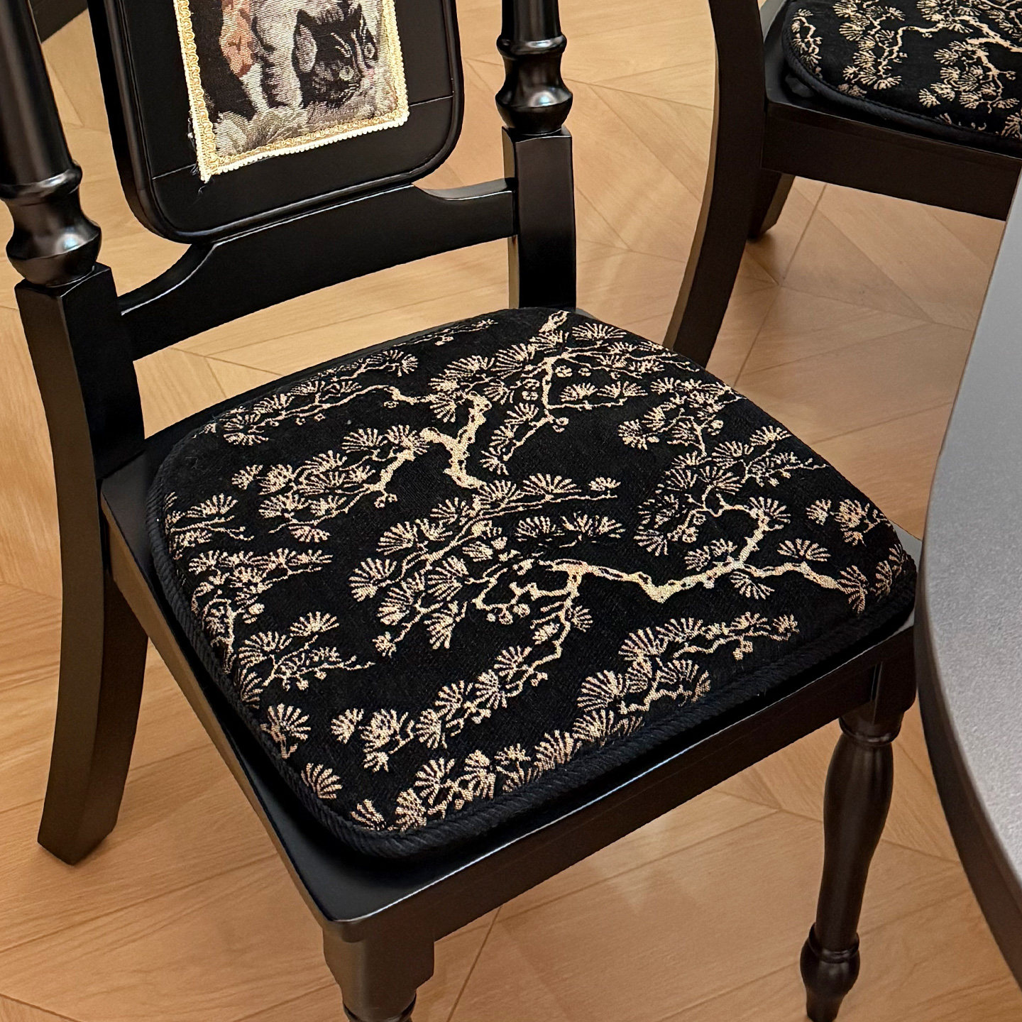 法式复古餐椅垫中古风坐垫可拆洗高弹海绵加厚保暖防滑办公椅屁垫,居家布艺,椅垫,淘宝优惠券,粉丝福利购,淘宝优惠卷