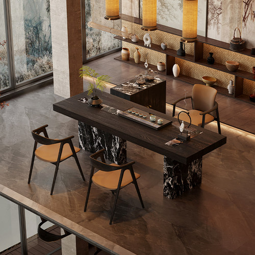 勇心茶桌茶台接待桌茶几组合