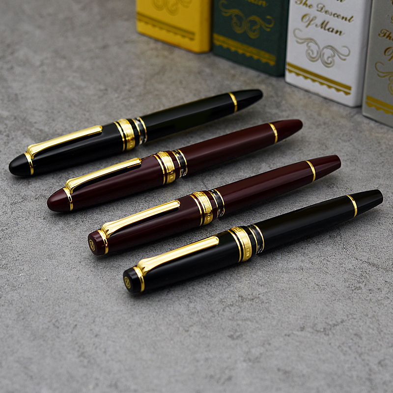 写乐sailor活塞钢笔鱼雷21k