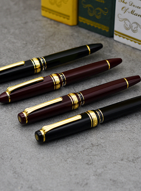 直邮 日本sailor写乐钢笔 活塞21K大容量 鱼雷3924 平顶3926