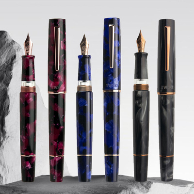 TWSBI三文堂  Precision钢笔 金属六角杆 商务办公书法笔练字送礼