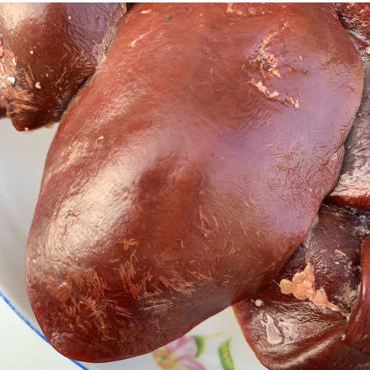 5斤鹅肝鹅心东北黑龙江农家散养白条大白笨新鲜冷冻鹅肝心珍爪头