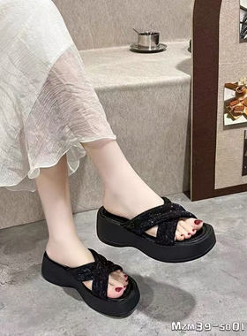 39-5001美之美2026夏季露趾坡跟