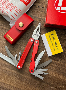 稀有现货 Supreme  Leatherman REBAR莱泽曼多功能组合户外工具刀