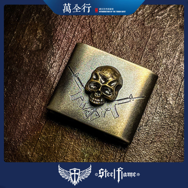 万全行 美国钢火Steel Flame 勇士骷髅表扣MOLLE包具扣EDC配件,户外/登山/野营/旅行用品,多功能组合工具,淘宝优惠券,粉丝福利购,淘宝优惠卷