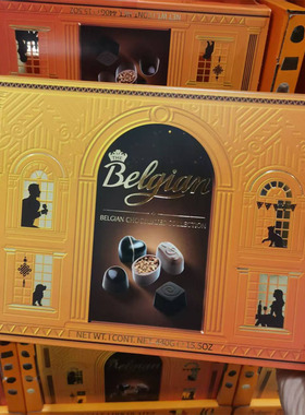 比利时进口 Belgian什锦口味巧克力制品440g