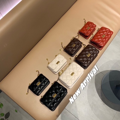 小金球小香风小菱格日常发财包