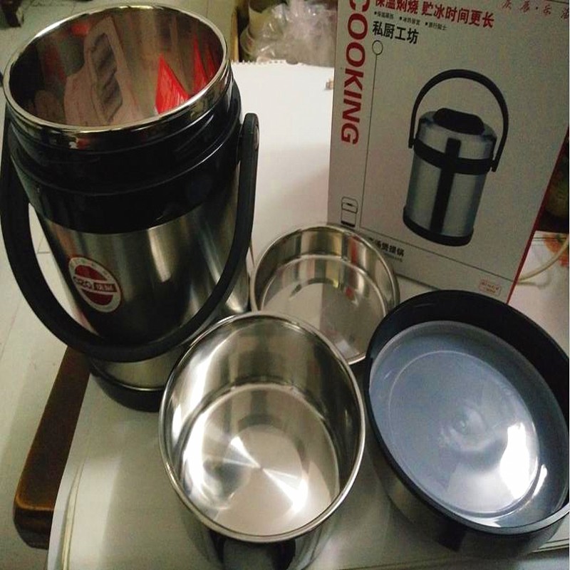 不锈钢大容量保温提锅