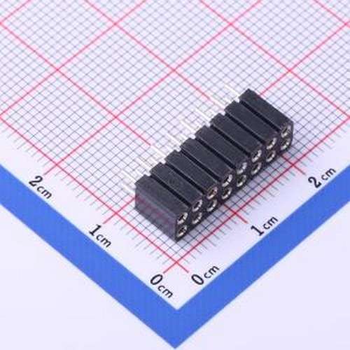MF254V-12-16-1000-H70 排母 间距:2.54mm 2x8P 直插 插件,P=2.54