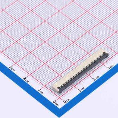 FPC-0.5FX-60PH20 FFC/FPC连接器 间距:0.5mm P数:60P 翻盖式 下