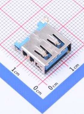HC-ST-003-008-Z USB连接器 Type-A 母 沉板 SMD
