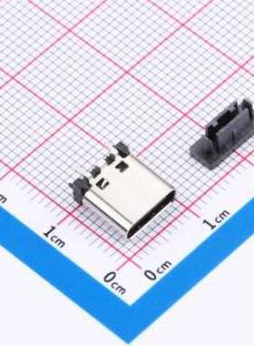TYPE-C-G08A-2TDWH9.2 USB连接器 Type-C 母 立贴 SMD