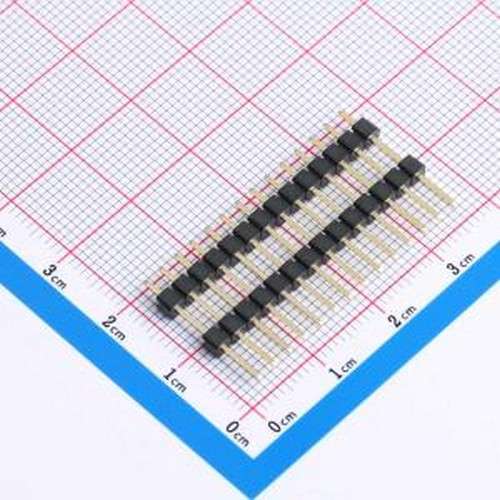X6512WV-14H-C60D30-E100 排针 1x14P 间距:2.54mm 方针 插件,P=2