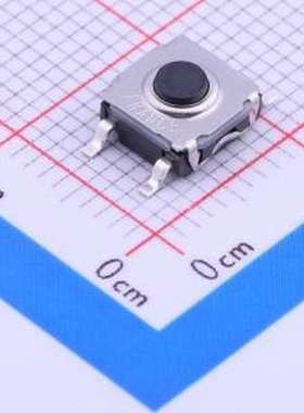 KSC341GLFS 轻触开关 6.2*6.2*0.57mm 立贴 轻触开关 SMD