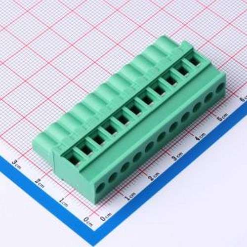 MX2EDGKB-5.08-11P-GN01-Cu-Y-A 插拔式接线端子 5.08mm 排数:1