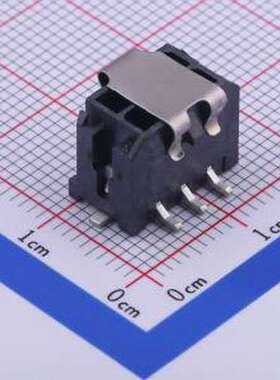 X3025WVS-2x03D-LPSW 线对板针座 2x3P 间距:3mm 立贴 SMD,P=3mm