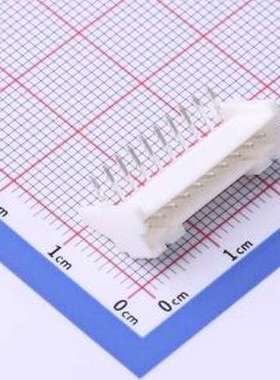 IPCW211W1ANW01R 线对板针座 1x10P 间距:2mm 弯插 系列:PA 白色