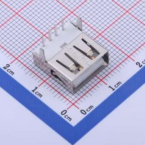 903-242A1027S10200 USB连接器 Type-A 母 弯插 插件