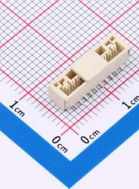 WAFER-GH1.25-10PLT-W1-P 线对板针座 1x10P 间距:1.25mm 立贴 SM