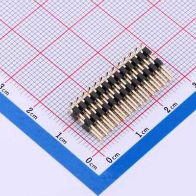 X4622WVS-2x13I-C40D64-E60 排针 2x13P 间距:2mm 方针 SMD,P=2mm