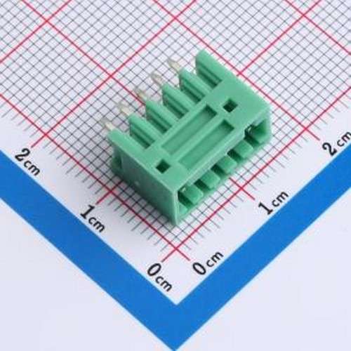 MX2EDGVC-2.54-05P-GN01-Cu-A 插拔式接线端子 2.54mm 排数:1 每
