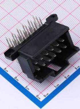 K966140WR-3x06-PTSW 线对板针座 3x6P 间距:5mm 弯插 插件,P=5mm