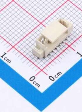 HX 1.25-6PIN LTJS 线对板针座 1x6P 间距:1.25mm 立贴 SMD,P=1.2