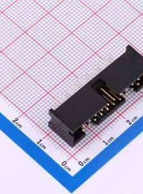 5103309-5 线对板针座 间距:2.54mm 直插 插件,P=2.54mm