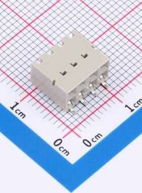 71609-304ALF 排母 间距:2.54mm 卧贴 SMD,P=2.54mm,卧贴