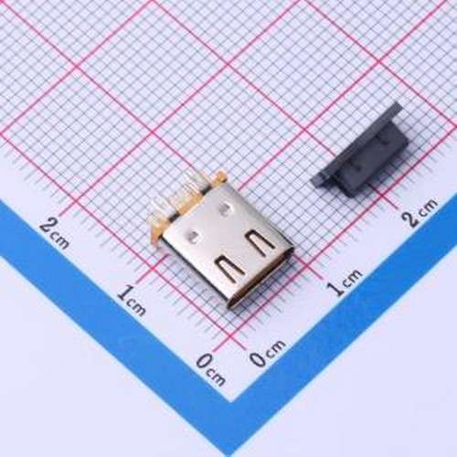 HC-TYPE C-16P-VS10.0-3A-Y-02 USB连接器 Type-C 母 直插 插件