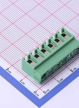 DB302-5.0-6P-GN-S 螺钉式接线端子 DB302-5.0-6P-GN-S P=5mm