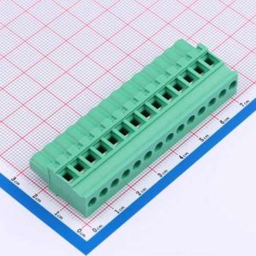 MX2EDGKB-5.08-14P-GN01-Cu-Y-A 插拔式接线端子 5.08mm 排数:1