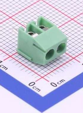 DB301V-3.5-2P-GN-S 螺钉式接线端子 3.5mm 1x2P 排数:1 每排P数: