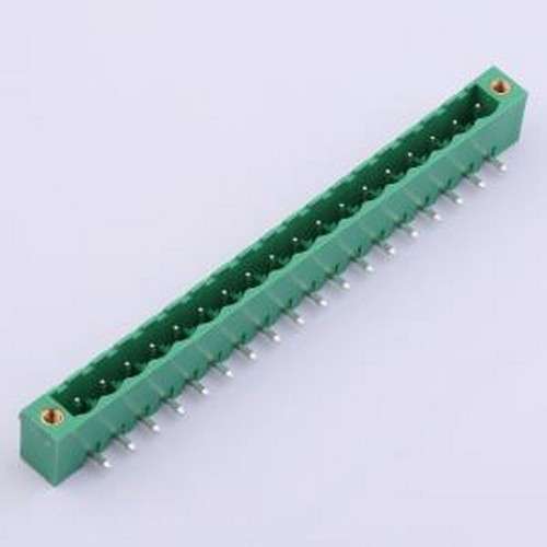 MX2EDGRM-5.08-18P-GN01-Cu-A 插拔式接线端子 5.08mm 1x18P 排数