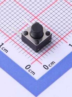 YTS1R0072FBT10 轻触开关 轻触开关6*6*6H-J 250gf 边两脚 SMD