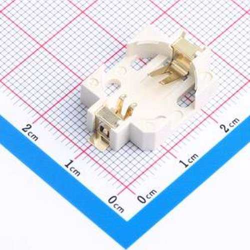 BS-1601-SA-4W 纽扣与条形电池连接器 电池底座 适用电池:CR1632