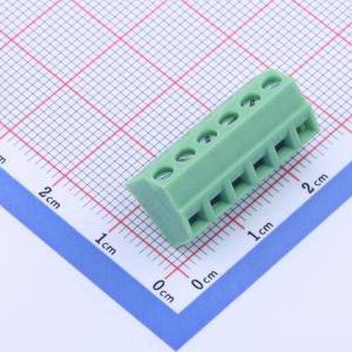 KF127S-3.81-6P 螺钉式接线端子 3.81mm 1x6P 排数:1 每排P数:6