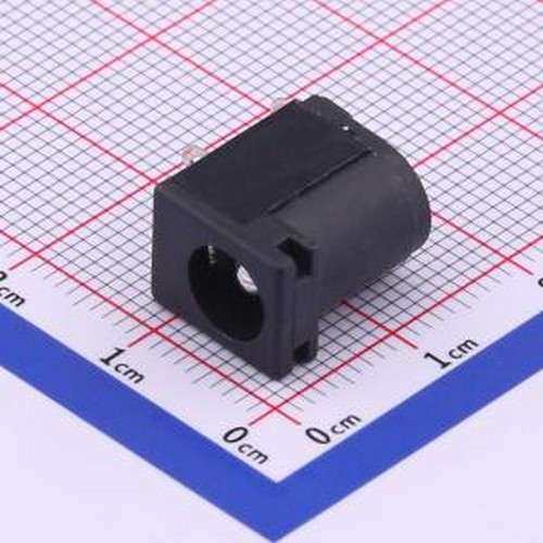 DC-005B-2.5A-2.5 DC电源连接器 DC电源插座 内径:2.5mm 外径:6.3