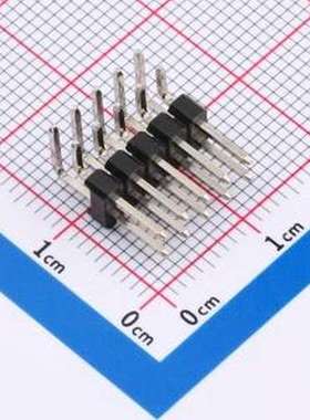 HC-PZ254-13.8L-2x5PWA 排针 间距2.54mm 2x5Pin 弯插 PC3.0 PA6.