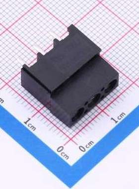 796949-3 螺钉式接线端子 5.08mm 排数:1 每排P数:3 直插 插件,P=