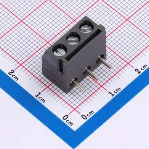 971-T-DS/03 螺钉式接线端子 5mm 弯插,P=5mm